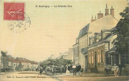 / CPA FRANCE 58 "Guerigny, la grande rue"