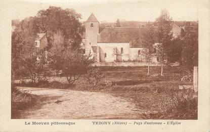 / CPA FRANCE 58 "Teigny, l'église"