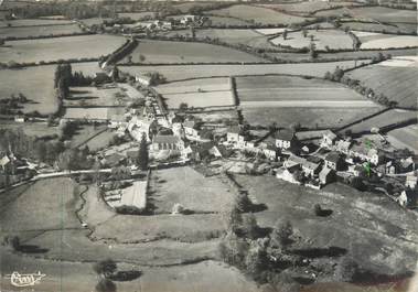 / CPSM FRANCE 58 "Poil, vue générale aérienne côté Nord"