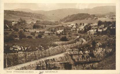 / CPA FRANCE 39 "Foncine le Bas, vue générale"