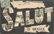 84 Vaucluse / CPA FRANCE 84 "Salut d'Orange"
