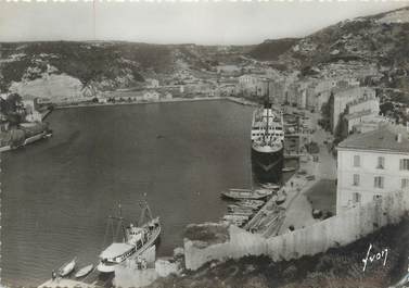 / CPSM FRANCE 20 "Corse, Bonifacio, vue générale de la marine"