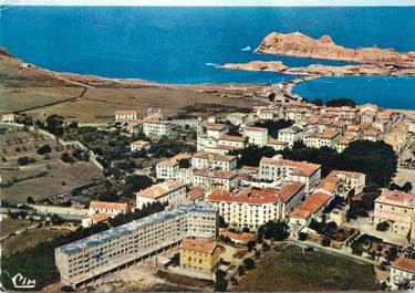 / CPSM FRANCE 20 "Corse, Ile Rousse, vue générale aérienne "