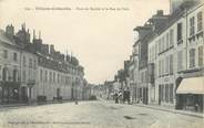 02 Aisne / CPA FRANCE 02 "Villers Cotterêts, place du marché et la rue de Paris"