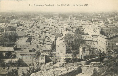 / CPA FRANCE 84 "Orange, vue générale"