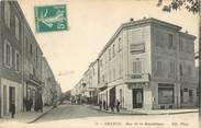 84 Vaucluse / CPA FRANCE 84 "Orange, rue de la république"