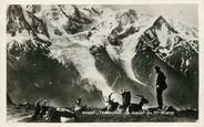 74 Haute Savoie / CPSM FRANCE 74 "Chamonix, le massif du Mont Blanc" / CHEVRE
