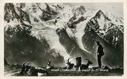 74 Haute Savoie / CPSM FRANCE 74 "Chamonix, le massif du Mont Blanc" / CHEVRE