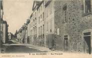 15 Cantal / CPA FRANCE 15 "Allanches, rue principale"