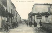 17 Charente Maritime / CPA FRANCE 17 "Macqueville, la grande rue"