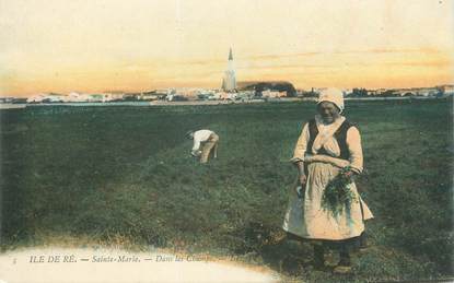 / CPA FRANCE 17 "La Flotte, Sainte Marie"