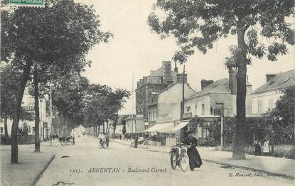 / CPA FRANCE 61 "Argentan, boulevard Carnot"