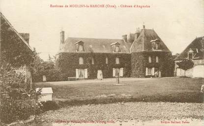 / CPA FRANCE 61 "Environs de Moulins La Marche, château d'Auguaise"