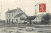 61 Orne / CPA FRANCE 61 "Le Mèle sur Sarthe, la gare"