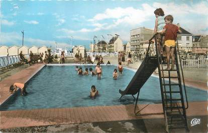 / CPSM FRANCE 80 "Cayeux sur Mer, la piscine"