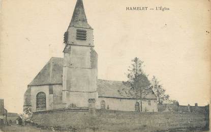 / CPA FRANCE 80 "Hamelet, l'église"