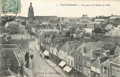 / CPA FRANCE 80 "Montdidier, vue prise de l'hôtel de ville"