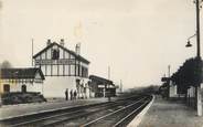 80 Somme / CPSM FRANCE 80 "Méricourt l'Abbé, la gare"