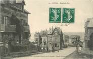 80 Somme / CPA FRANCE 80 "Onival, Rue de la Mer"