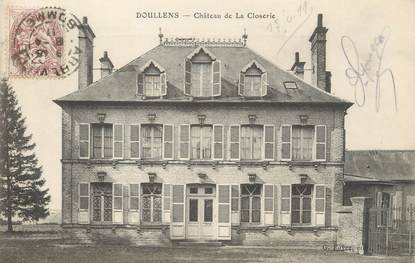 / CPA FRANCE 80 "Doullens, château de la Closerie"