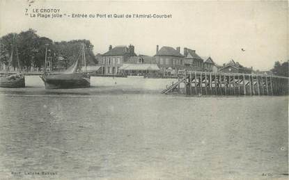 / CPA FRANCE 80 "Le Crotoy, la plage jolie"