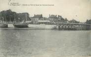 80 Somme / CPA FRANCE 80 "Le Crotoy, la plage jolie"