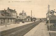 62 Pa De Calai / CPA FRANCE 62 "Wimereux, la gare et les hôtels"