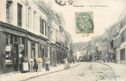 / CPA FRANCE 62 "Bapaume, rue de Péronne"