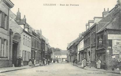 / CPA FRANCE 62 "Lillers, rue de Pernes "