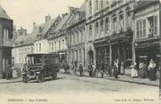 62 Pa De Calai / CPA FRANCE 62 "Frevent, rue d'Hesdin" / BUS