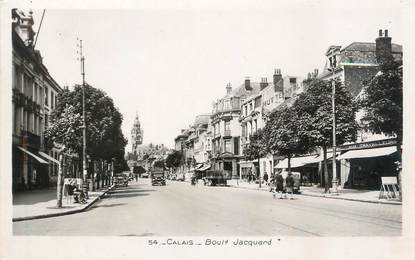 / CPSM FRANCE 62 "Calais, boulevard Jacquard"