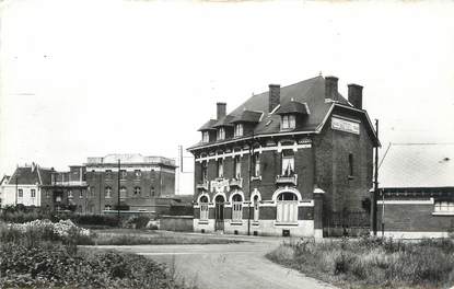 / CPSM FRANCE 62 "Achiet Le Grand, hôtel de la gare"