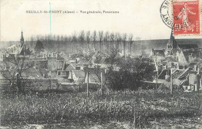 / CPA FRANCE 02 "Neuilly Saint Front, vue générale"