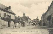 02 Aisne / CPA FRANCE 02 "Longpont, grande rue du village"