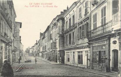 / CPA FRANCE 81 "Lavaur, la grande rue"