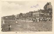 14 Calvado / CPA FRANCE 14 "Saint Aubin sur Mer , l'heure du sport"