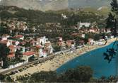 06 Alpe Maritime / CPSM FRANCE 06 "Menton Carnolès, la plage et la promenade"