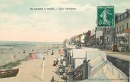 14 Calvado / CPA FRANCE 14 "Saint Aubin, les cabines"