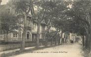 14 Calvado / CPA FRANCE 14 "Saint Aubin sur Mer, l'avenue de la plage"