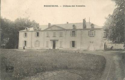 CPA FRANCE 01 " Mogneneins, château des Avaneins "