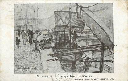 CPA FRANCE 13 " Marseille, le marchand de Moules "