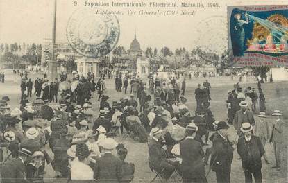 CPA FRANCE 13 " Marseille, exposition d’électricité 1908 "