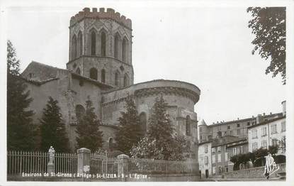 CPA FRANCE 09 " Saint Lizier, église "