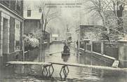 92 Haut De Seine CPA FRANCE 92 " Asnières, inondations janvier 1910 "