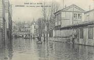 92 Haut De Seine CPA FRANCE 92 " Asnières, inondations janvier 1910 "