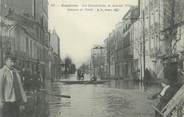 92 Haut De Seine CPA FRANCE 92 " Asnières, inondations janvier 1910 "