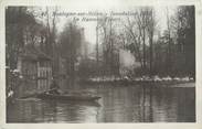 92 Haut De Seine CPA FRANCE 92 " Boulogne Billancourt, inondation 1910 "
