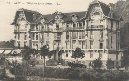 / CPA FRANCE 83 "Agay, l'hôtel des Roches rouges"