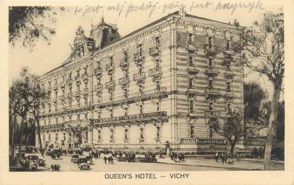 / CPA FRANCE 03 "Vichy, Queens hôtel"