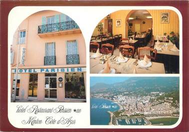 / CPSM FRANCE 06 "Menton, hôtel restaurant Parisien"